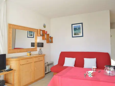 Location appartement à Cap d'Agde, Appartement en bord de mer avec piscine et parking privé à 300m de la plage - Cap dAgde