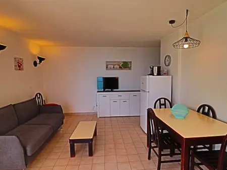 Studio cabine climatisé 4 pers. à Sète, vue mer et piscine : photo 2