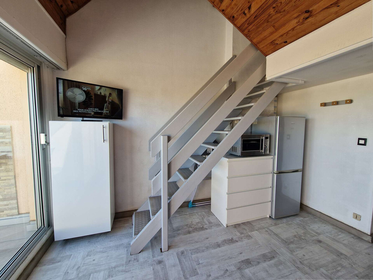 Duplex rénové 4 pers., terrasse et parking à Marseillan-Plage - Photo 7