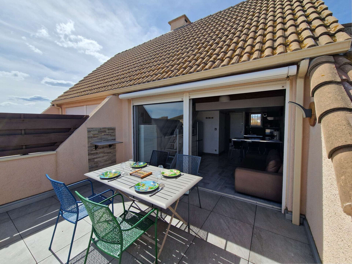 Duplex rénové 4 pers., terrasse et parking à Marseillan-Plage - Photo 11