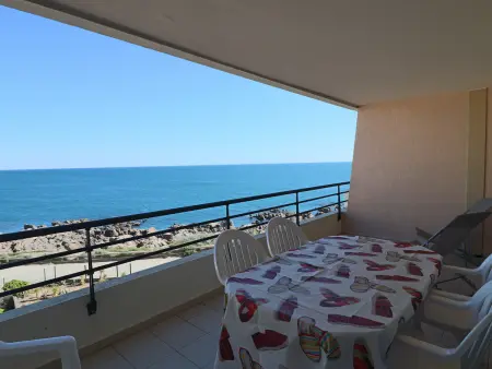 Location appartement à Sète, Appartement climatisé 4/6 pers avec terrasse vue sur mer