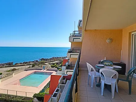 Appartement 2 pièces cabine 6 personnes, terrasse 12m² à Sète