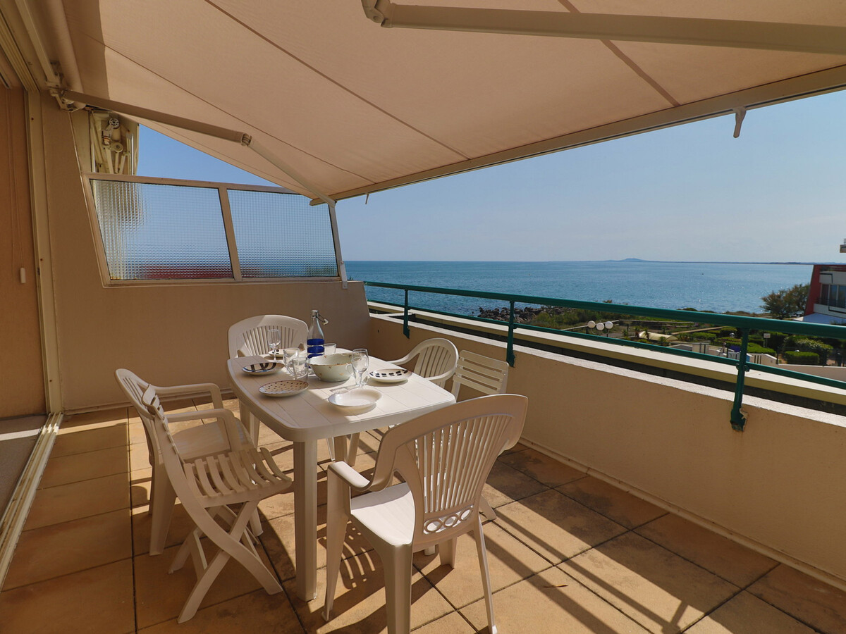 Appartement 2 pièces cabine, loggia climatisée, vue mer à Sète - Photo 1
