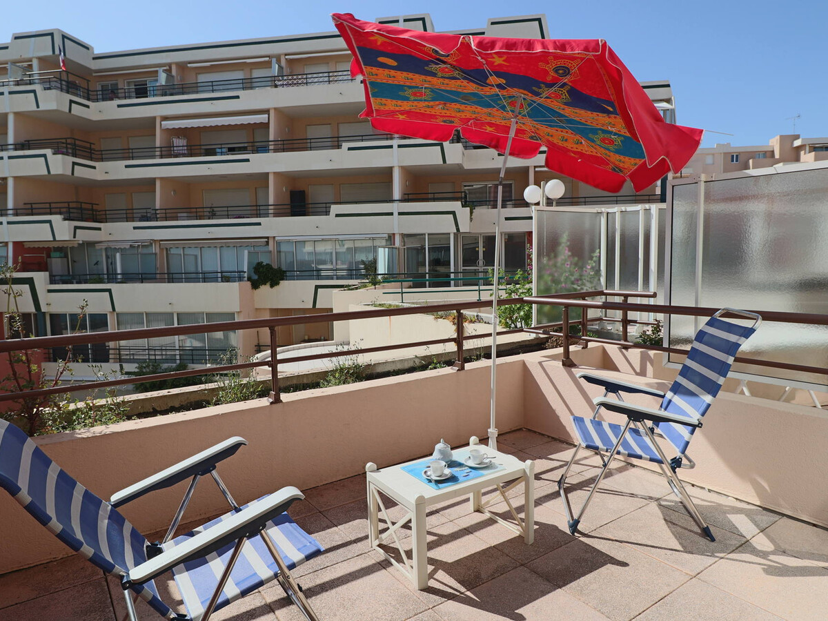 Appartement 2 pièces climatisé Sète, terrasse vue mer - Photo 10