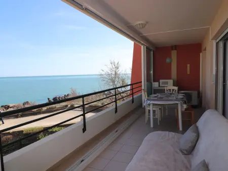 Appartement 3 pièces vue mer et piscine à Sète