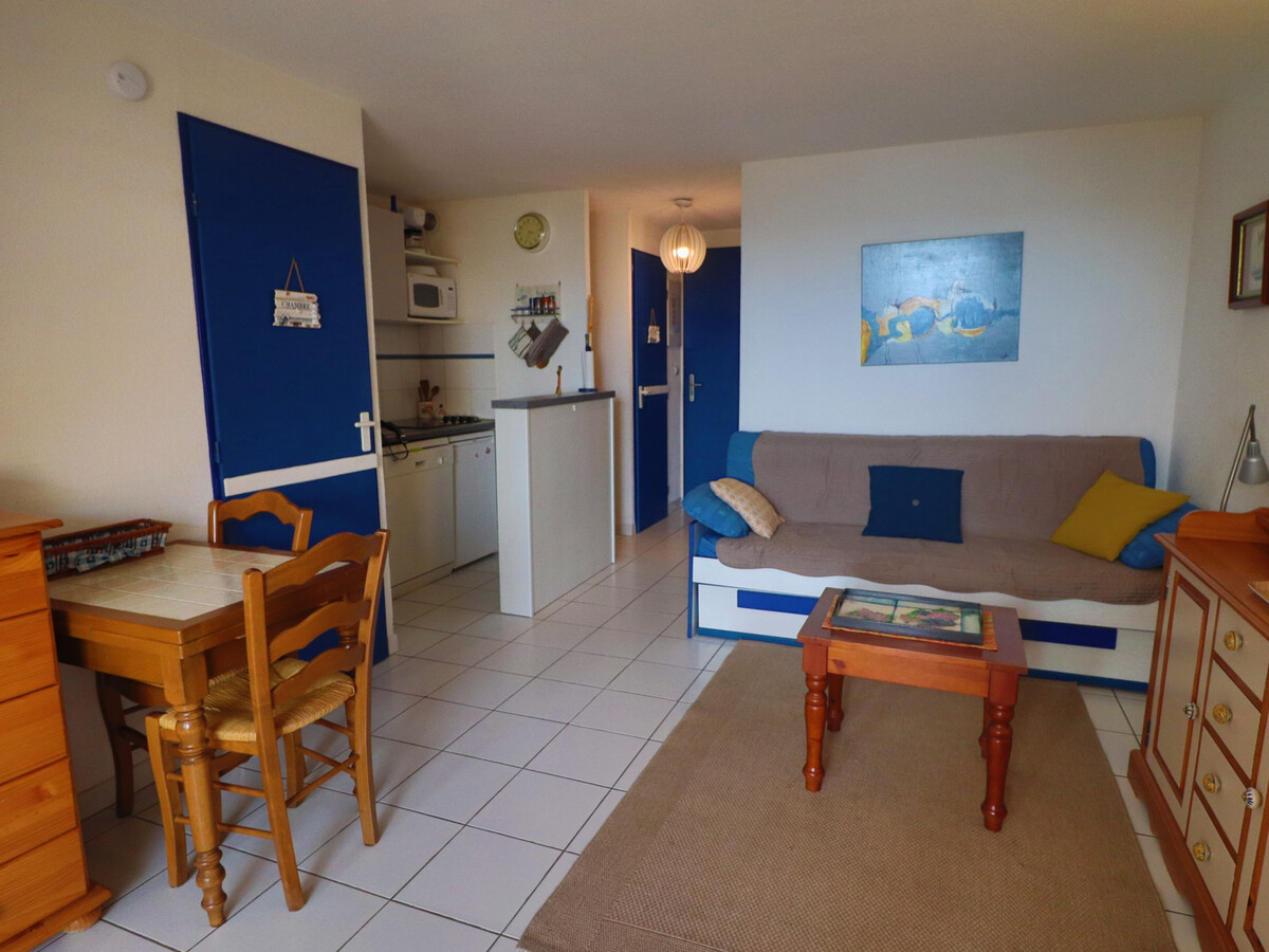 Appartement 2 pièces cabine Sète, loggia vue mer - Photo 4