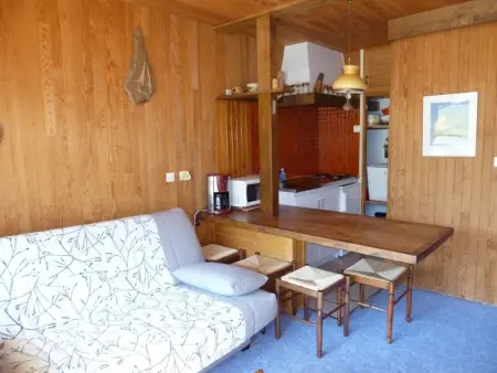 Location appartement à Arette, Studio cosy 4 pers, accès direct pistes, balcon, casier à skis