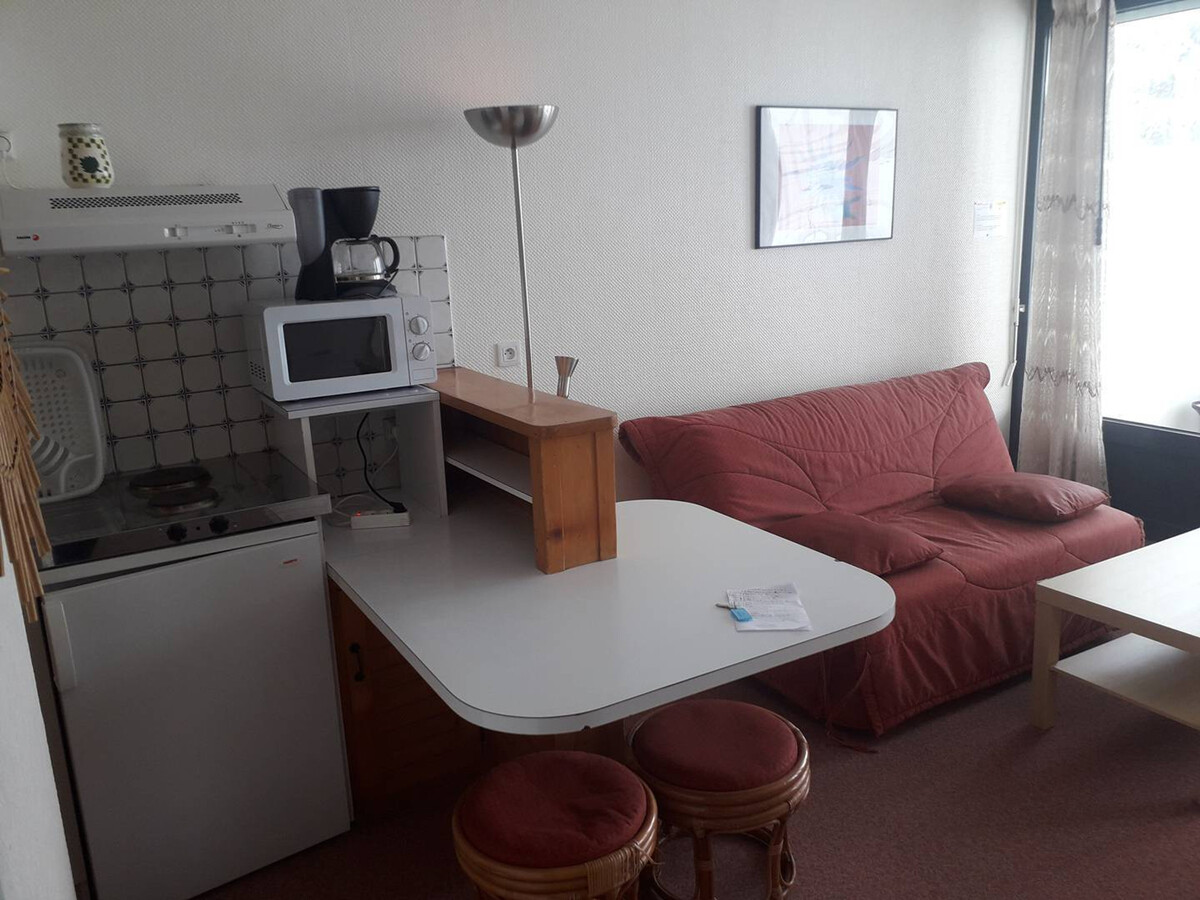 Studio 4 pers Arette, balcon pistes et parking gratuit - Photo 11