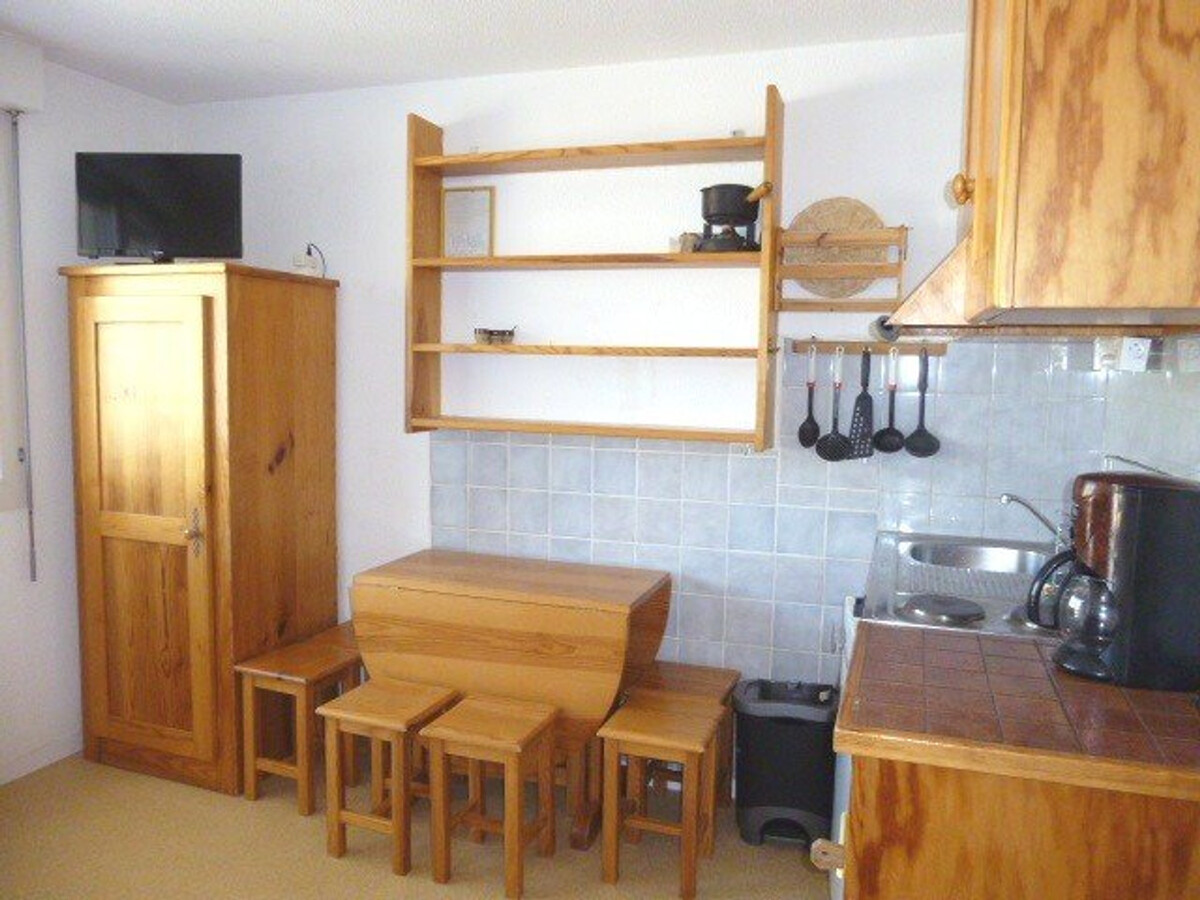 Studio 4 pers. Arette, balcon pistes, parking gratuit - Photo 3