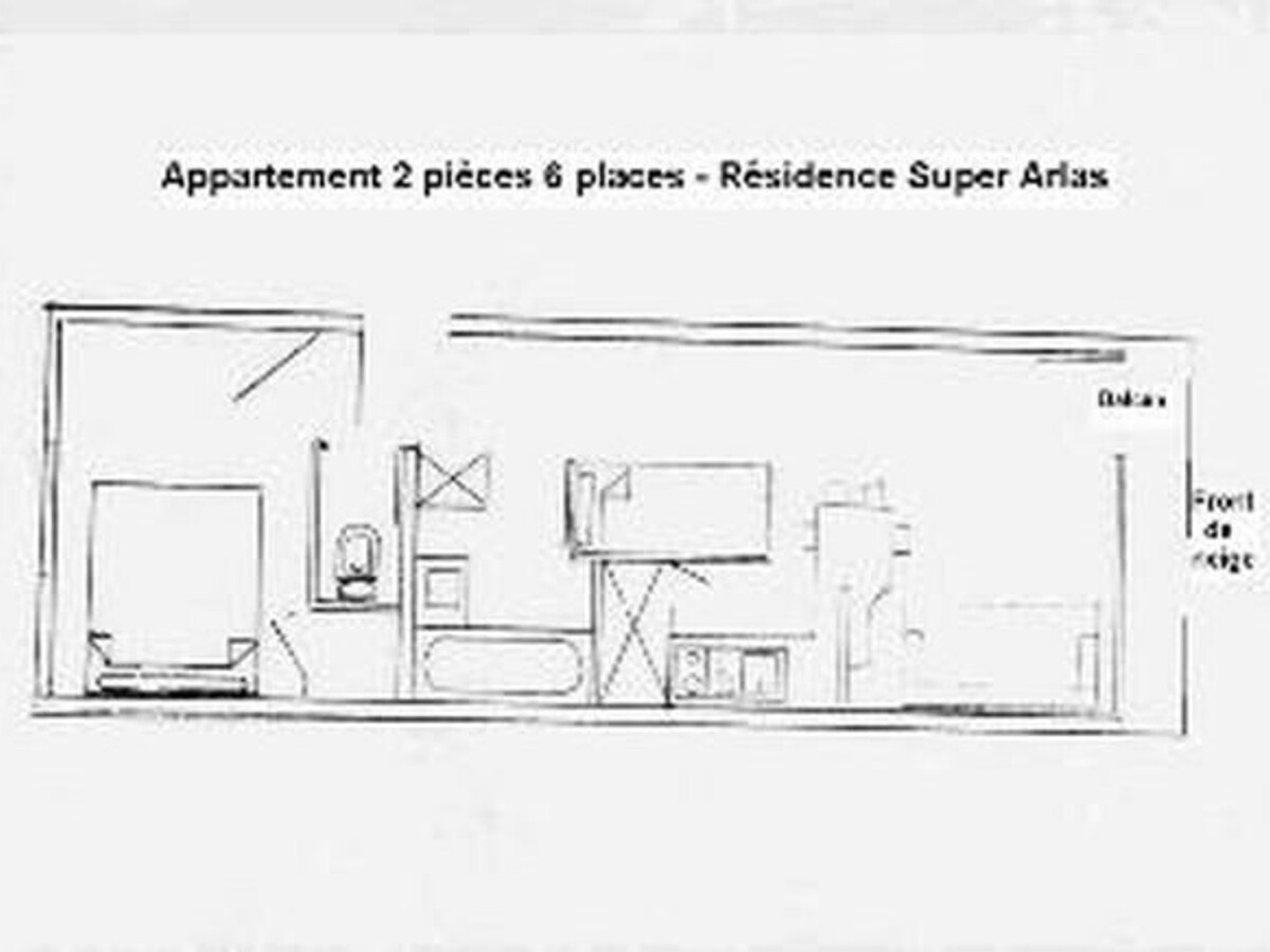 Appart 6 pers, accès direct pistes à Arette - Photo 8
