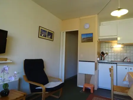 Studio 6 pers avec casier à skis, proche pistes, Appartement 6 personnes à Arette : photo 2
