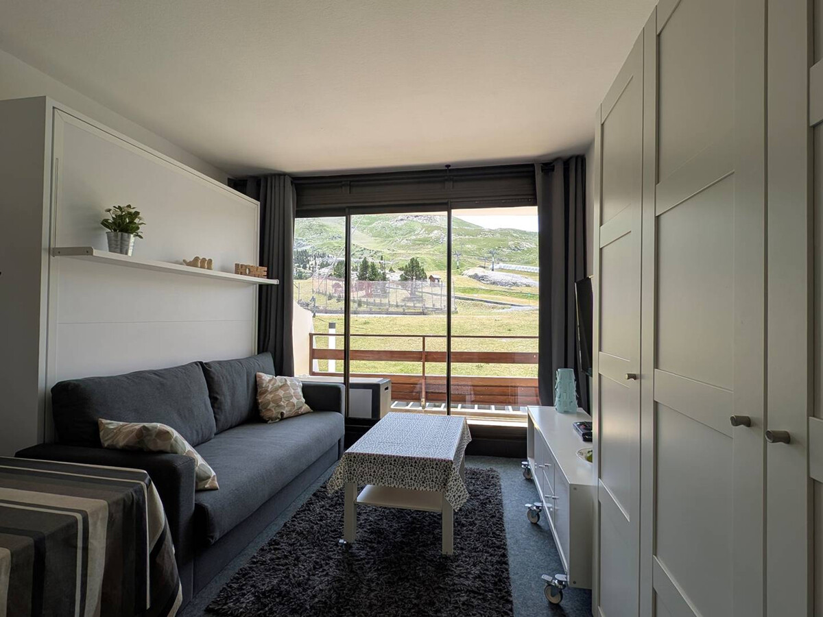 Studio 4 pers. Arette, balcon pistes et accès direct - Photo 4