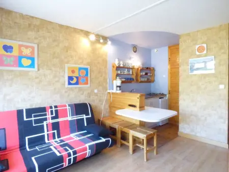 Location appartement à Arette, Studio confortable pour 4 pers, accès direct galerie et pistes, ascenseur