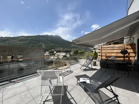 Appartement 42m² terrasse Sud, garage inclus à Briançon : photo 13