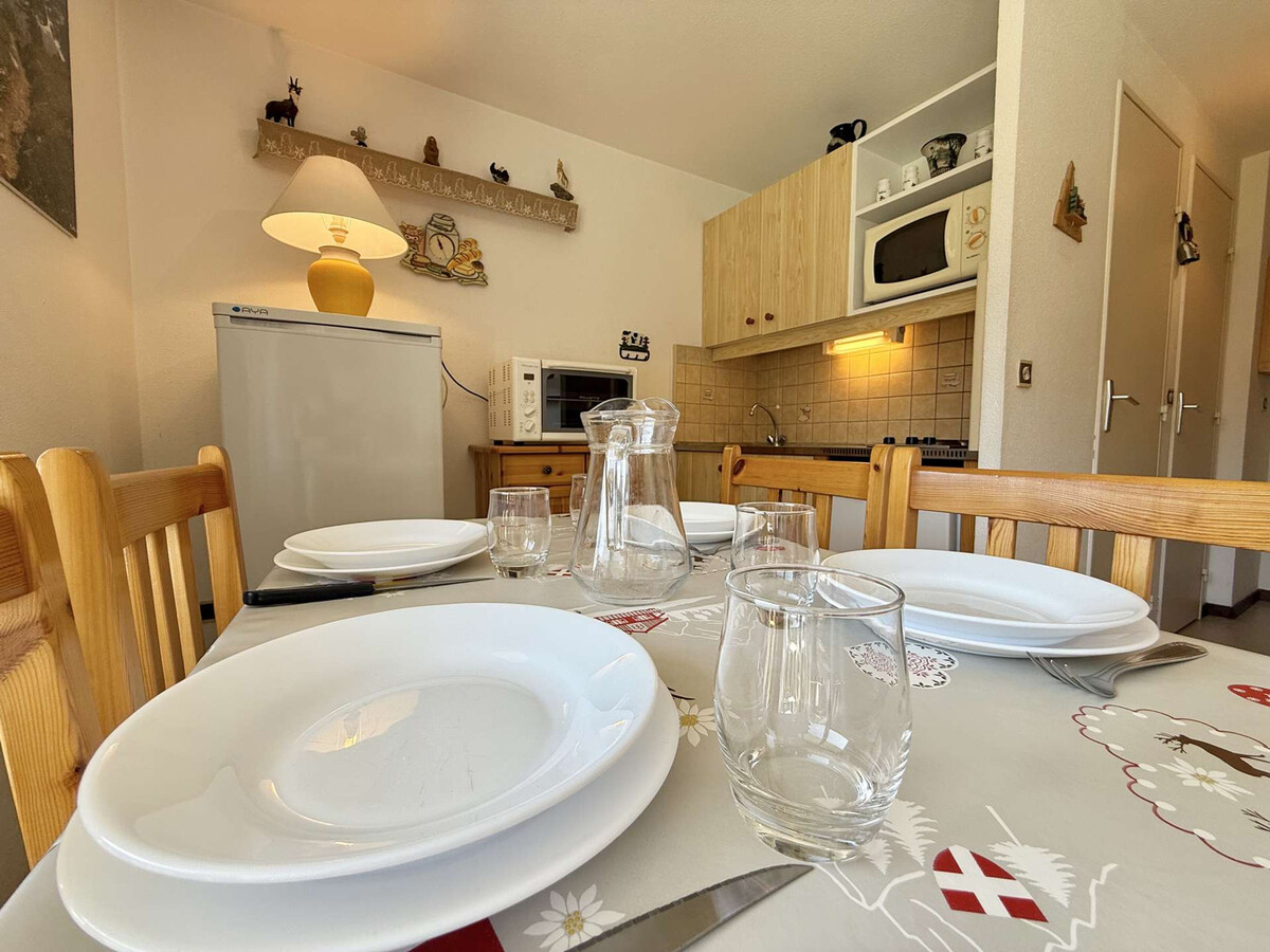 Studio cabine 4 pers. à 700m Praz-sur-Arly, navettes ski - Photo 6