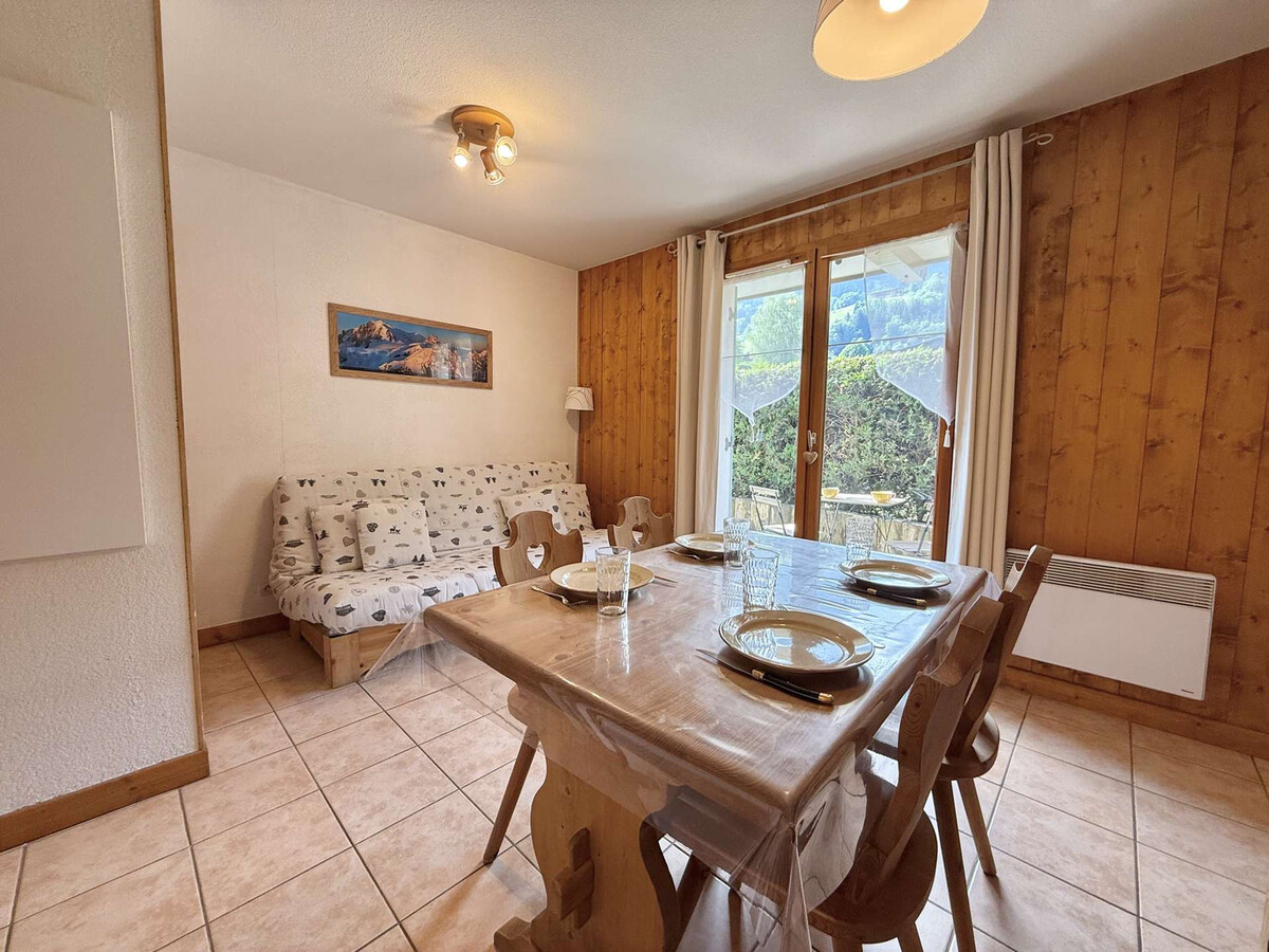 Studio cabine 4 pers. à Praz-sur-Arly, parking et casier ski - Photo 4