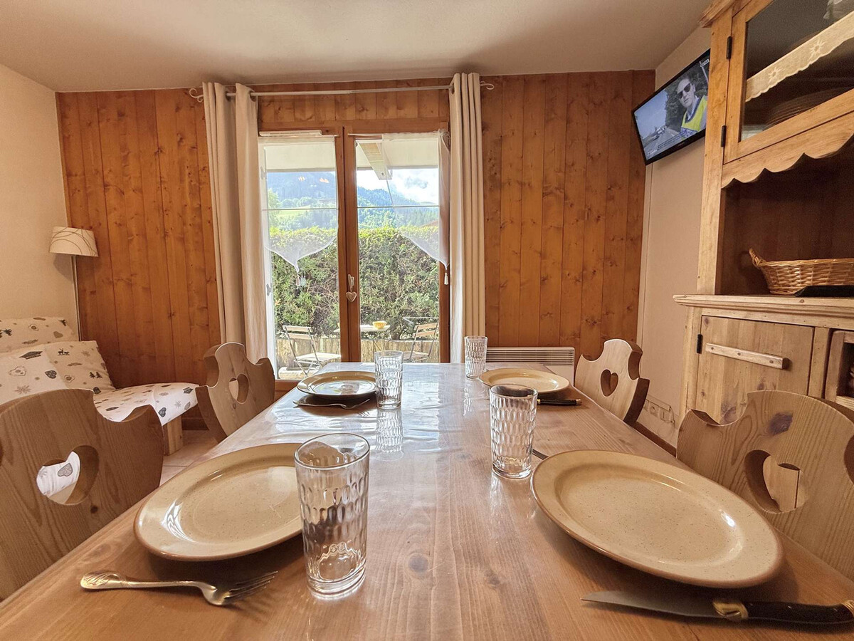 Studio cabine 4 pers. à Praz-sur-Arly, parking et casier ski - Photo 6