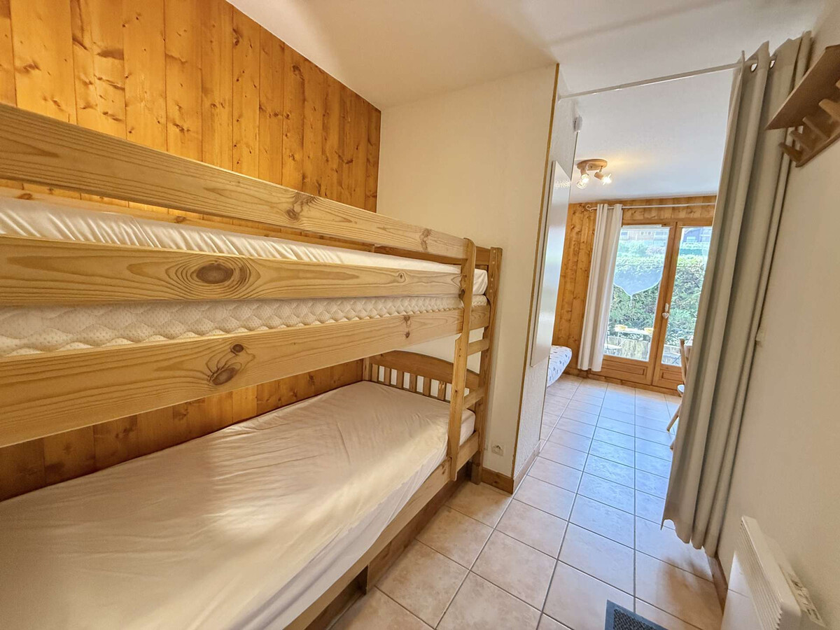 Studio cabine 4 pers. à Praz-sur-Arly, parking et casier ski - Photo 11