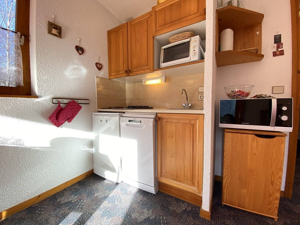 Studio cabine 4 pers à Praz-sur-Arly, balcon montagne - Photo 4
