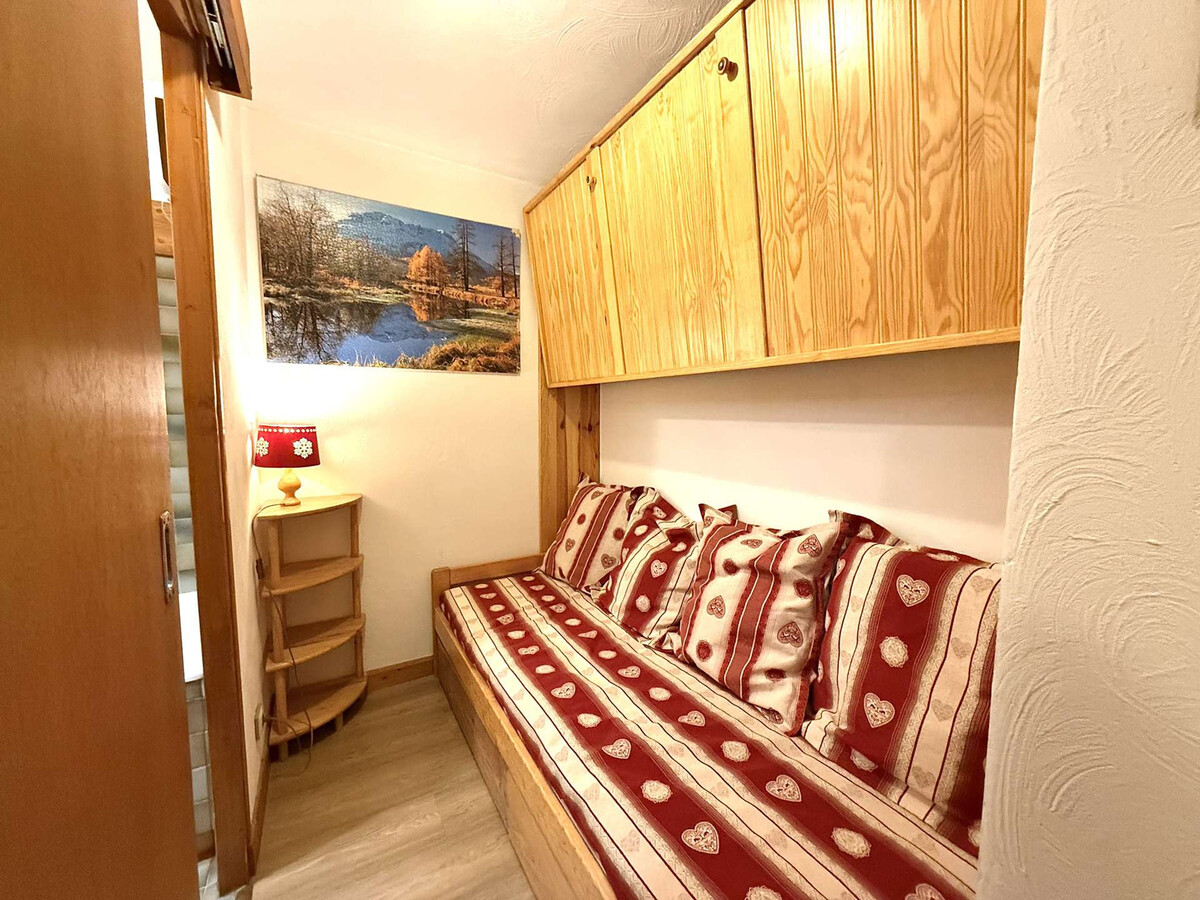 Studio cabine 4 pers à Praz-sur-Arly, parking et balcon sud - Photo 11