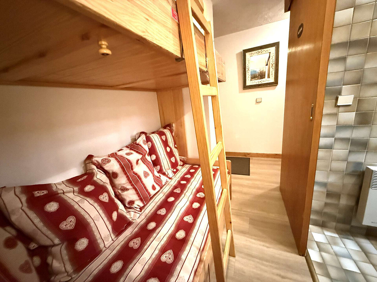 Studio cabine 4 pers à Praz-sur-Arly, parking et balcon sud - Photo 13