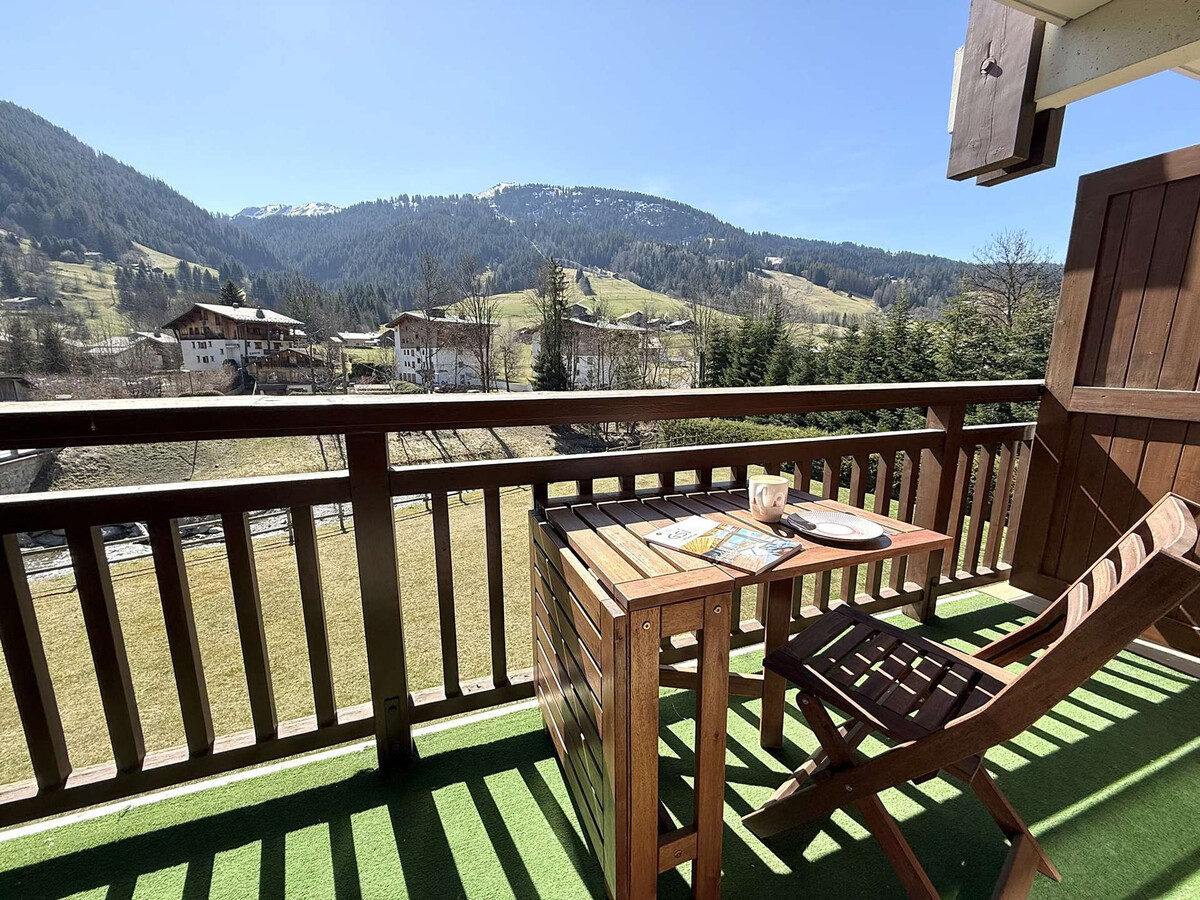 Studio cabine 4 pers à Praz-sur-Arly, parking et balcon sud - Photo 15