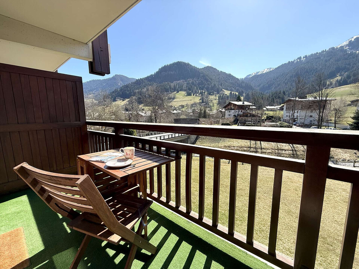Studio cabine 4 pers à Praz-sur-Arly, parking et balcon sud - Photo 16