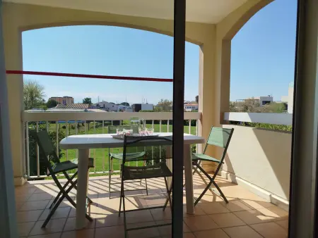T2 accès direct plage avec grande terrasse à Saint-Cyprien : photo 26