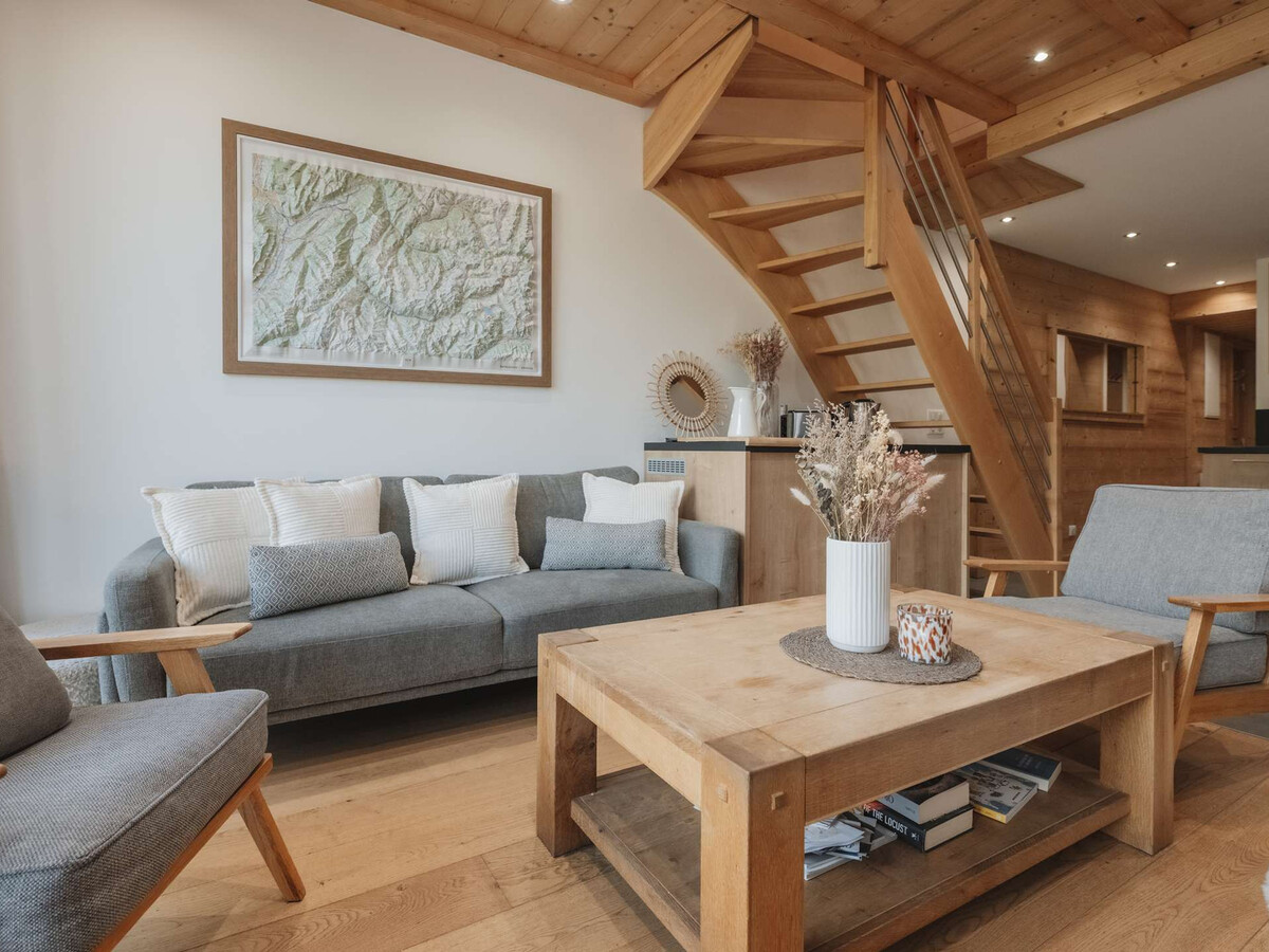 Duplex 10 pers Val Thorens, balcon sud, cheminée - Photo 5