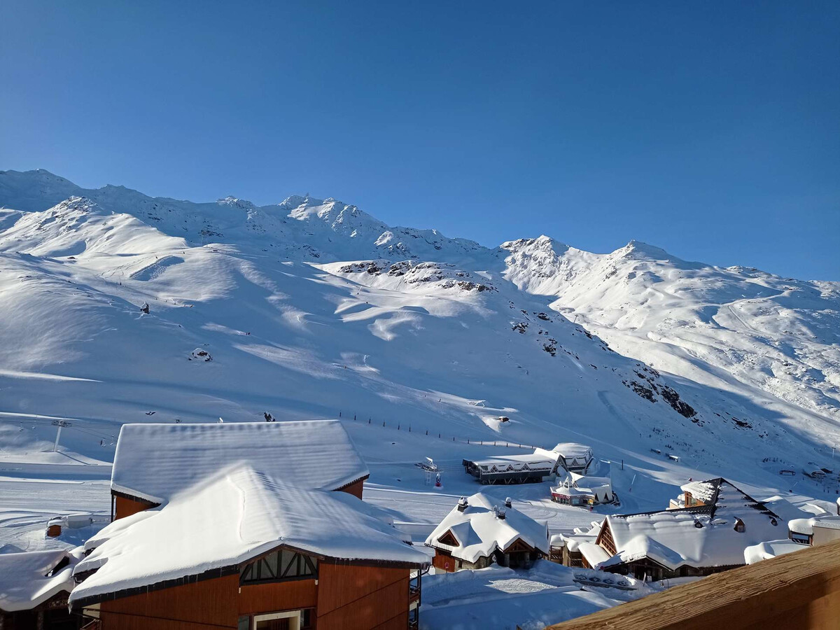 Duplex 10 pers Val Thorens, balcon sud, cheminée - Photo 26