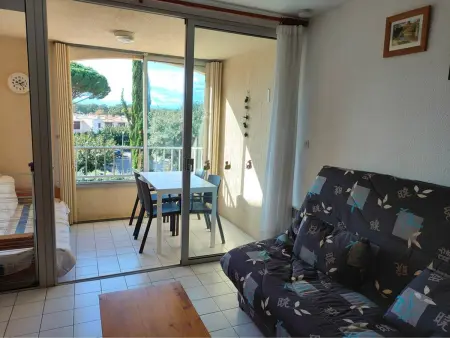 Location appartement à Argelès sur Mer, Studio Cabine à Argelès-sur-Mer, proche plage, avec parking