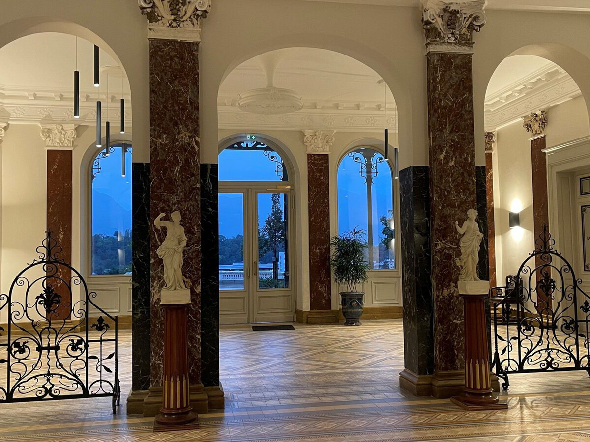 T2 rénové 2026 dans le palace Le Bernascon à Aix-les-Bains - Photo 1