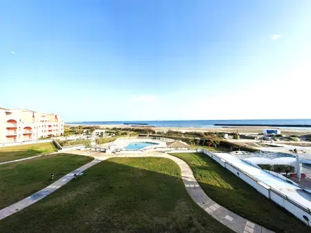 T2 cabine avec terrasse et vue mer, Cap d'Agde, Rochelongue : photo 18