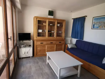 T2 Cap d'Agde : résidence avec piscine et tennis, à 100 m de la plage : photo 2
