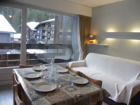 Location appartement à Les Contamines Montjoie, Studio avec balcon pour 5 pers. aux Contamines-Montjoie, parking inclus