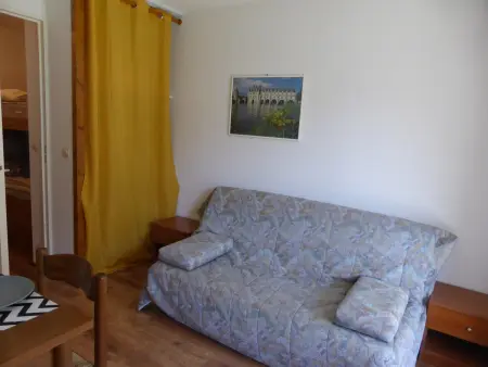 Studio 4 pers. balcon, 2e étage aux Contamines-Montjoie : photo 3