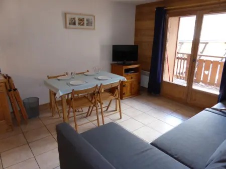 Location appartement à Les Contamines Montjoie, Appartement 2 pièces 4 personnes avec parking Les Contamines-Montjoie
