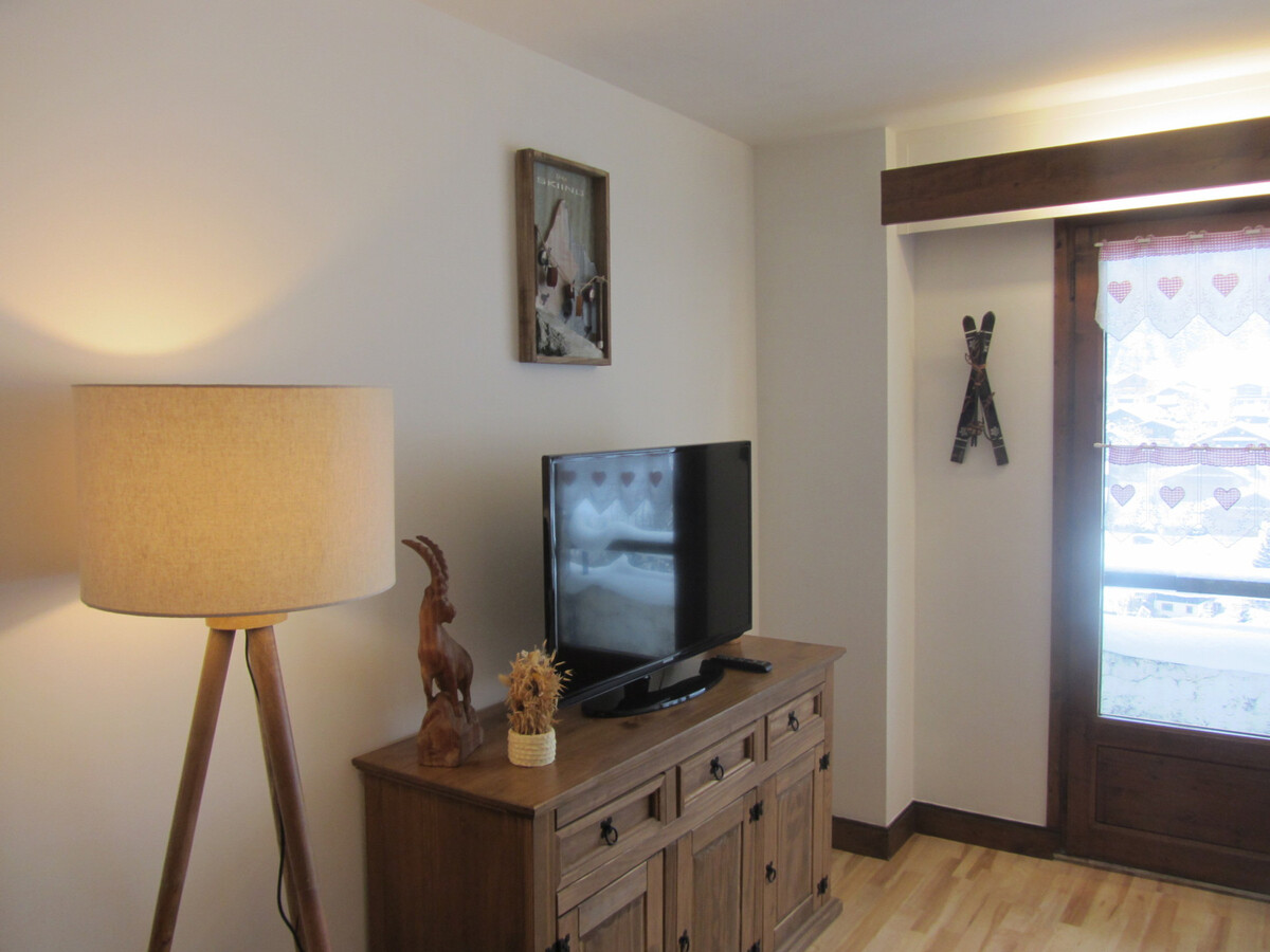 Studio 4 personnes avec terrasse montagne aux Contamines - Photo 3