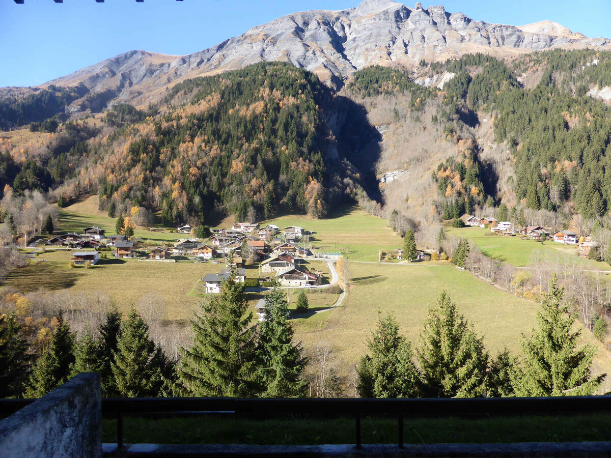 Studio 4 personnes avec terrasse montagne aux Contamines - Photo 10