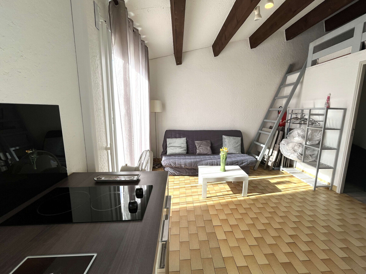 Studio mezzanine 5 pers, terrasse sud à Cap d'Agde - Photo 3