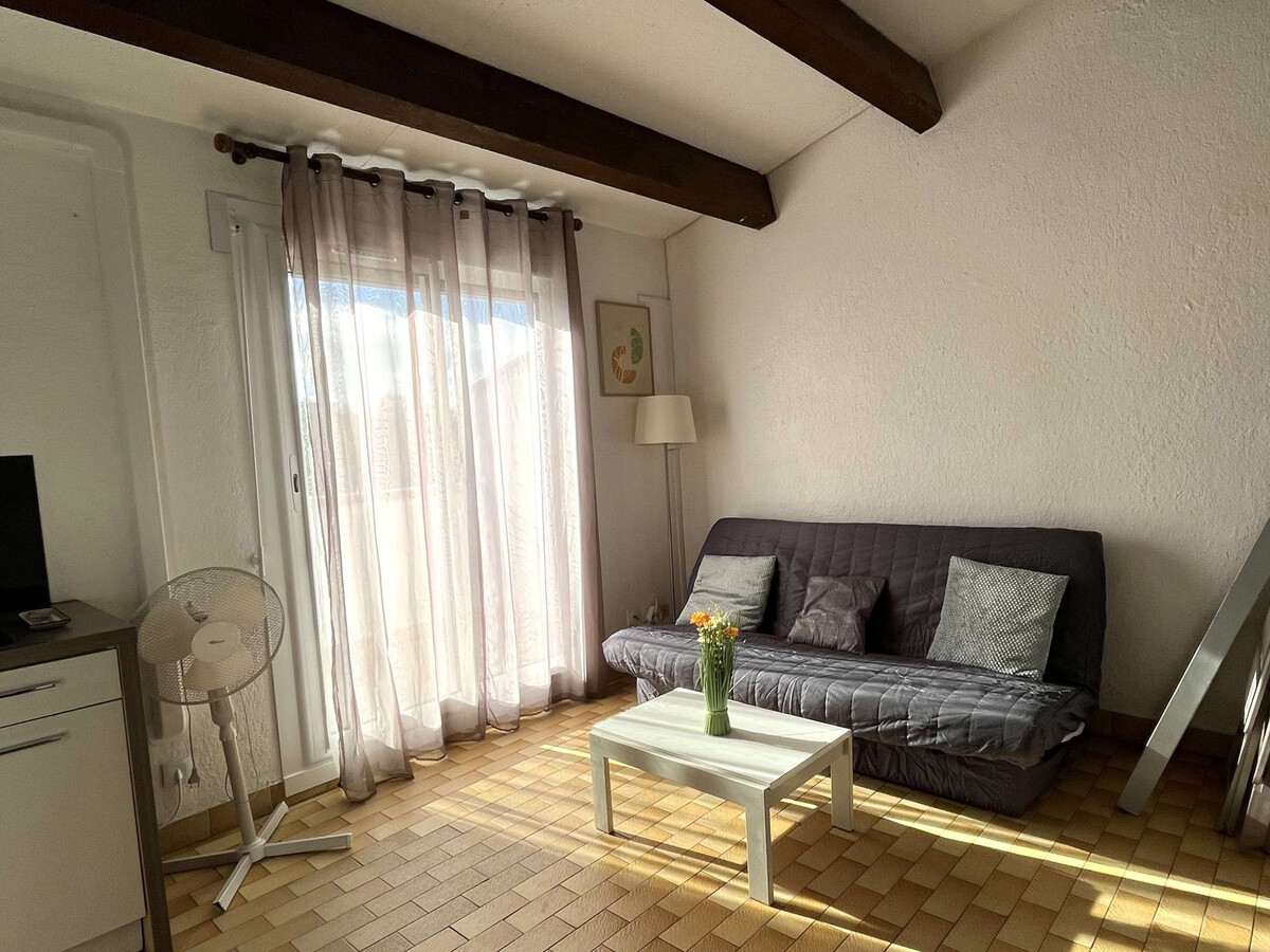 Studio mezzanine 5 pers, terrasse sud à Cap d'Agde - Photo 4