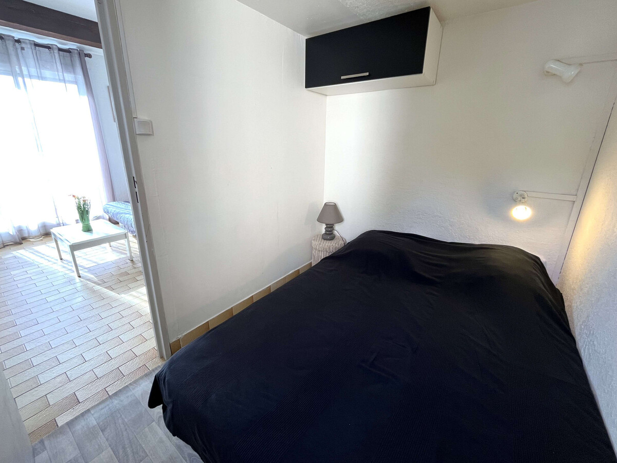 Studio mezzanine 5 pers, terrasse sud à Cap d'Agde - Photo 9