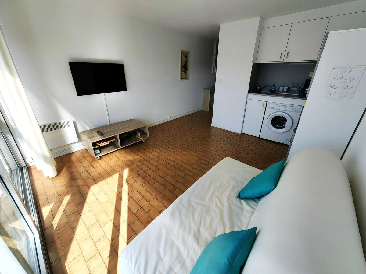 Studio Cabine 24m² à 20m de la plage, Cap d'Agde - Photo 12
