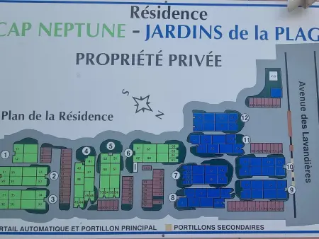 T3 rénové front de mer au Cap d'Agde avec parking privatif : photo 28