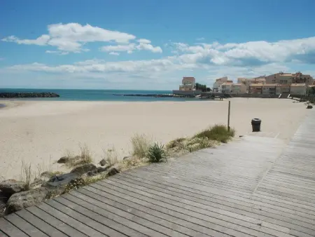 Studio climatisé vue mer avec parking privatif au Cap d'Agde : photo 17