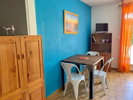 Studio 28 m² vue mer, terrasse plein sud, animaux admis - Cap d'Agde : photo 4