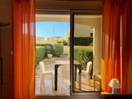 Studio 28 m² vue mer, terrasse plein sud, animaux admis - Cap d'Agde : photo 6