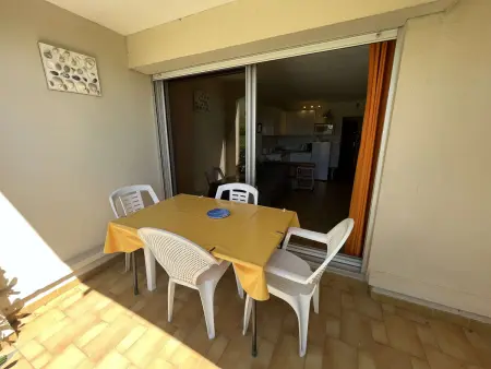 Studio 28 m² vue mer, terrasse plein sud, animaux admis - Cap d'Agde : photo 9