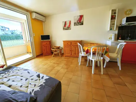 Studio cabine spacieux avec piscine, proche plage - Photo 1