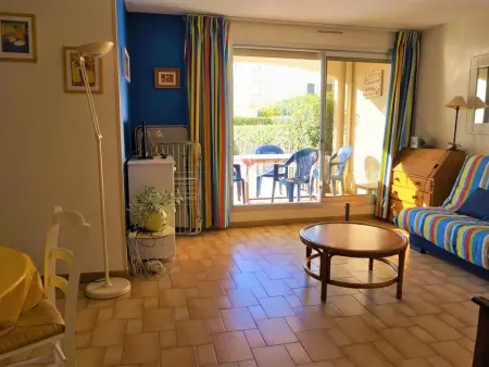T2 front de mer avec jardin de 60 m² et parking, Cap d'Agde : photo 3